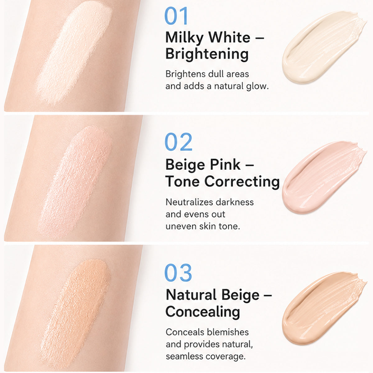 Buy 1 Get 1 Free💙Dual-Effect Concealer & Powder Foundation