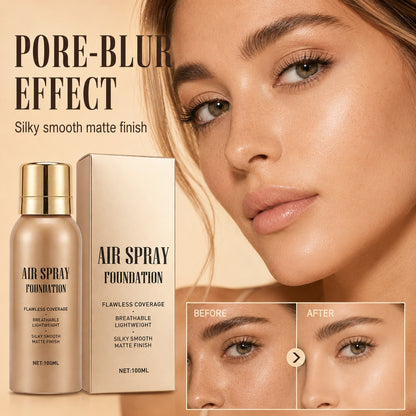 ⏳🔥Last Day-Buy 1 Get 1 Free🔥⏰Air Spray Foundation – flawless full coverage, waterproof & sweatproof. 💋💖