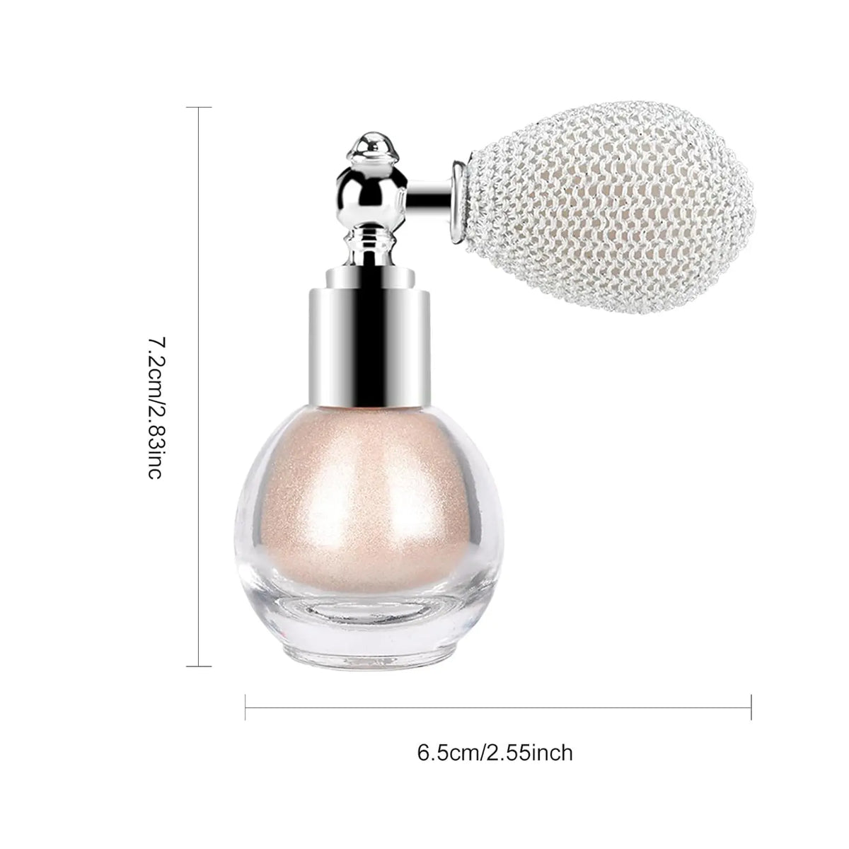 ⏳🔥Last Day-Buy 1 Get 1 Free🔥⏰Glitter Powder Spray, Loose Shimmer Powder, Highlighter Spray Makeup for Face Body Hair, Lasting Glitter Hairspray, Cosmetic Sparkling Body Makeup