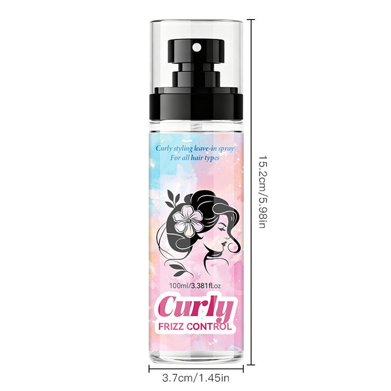 ⏳🔥Last Day🔥⏰Peach-Scented Curly & Setting Spray - Lightweight, Bouncy Hair & Long-Lasting Hold