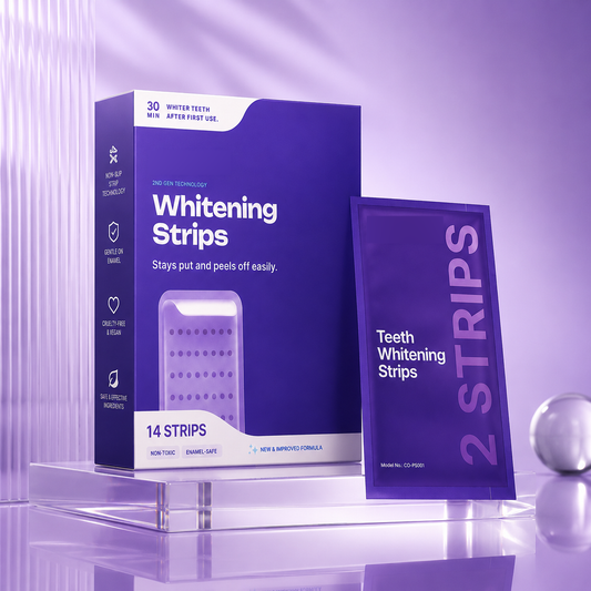 🔥Newly Upgraded🔥Purple Teeth Whitening Strips