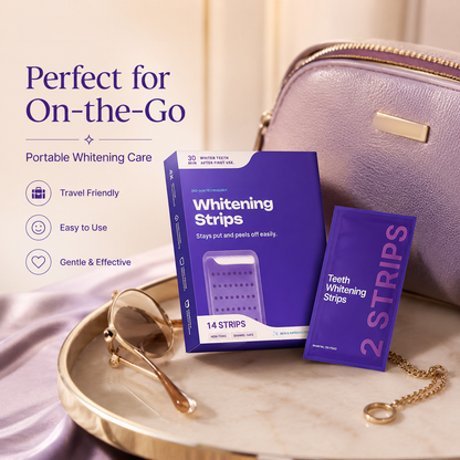 🔥Newly Upgraded🔥Purple Teeth Whitening Strips
