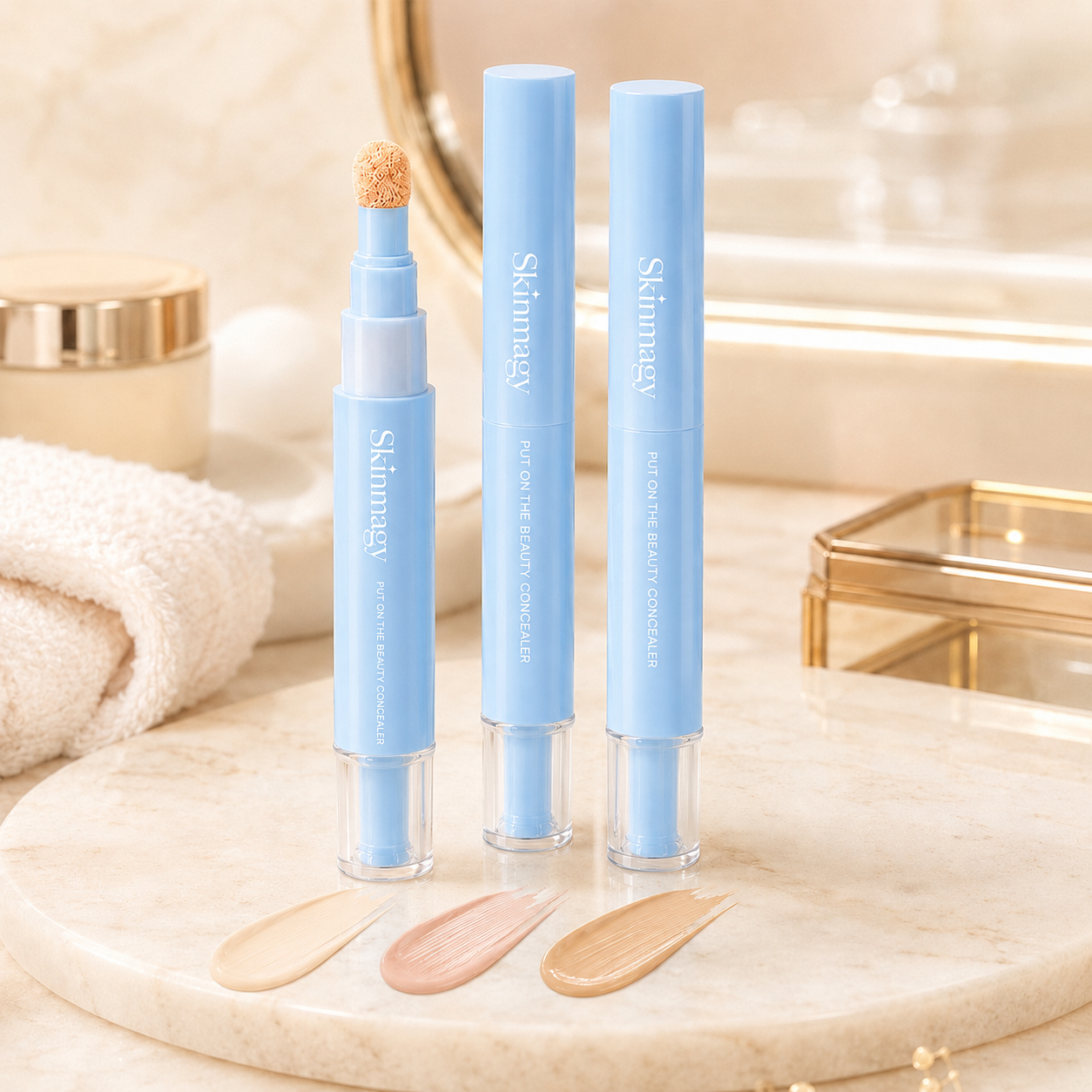 Buy 1 Get 1 Free💙Dual-Effect Concealer & Powder Foundation
