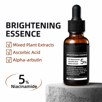 Last Day-Buy 1 Get 1 Free💙Niacinamide Brightening Essence, Reduces Acne Scars and Dark Spots, Whitening Serum