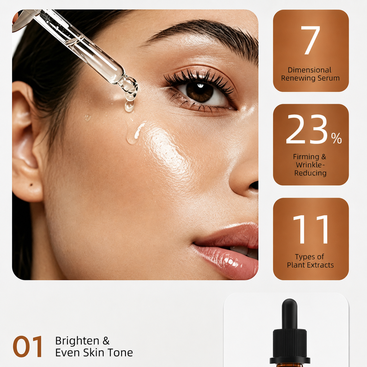 Last Day-Buy 1 Get 1 Free💙Niacinamide Brightening Essence, Reduces Acne Scars and Dark Spots, Whitening Serum