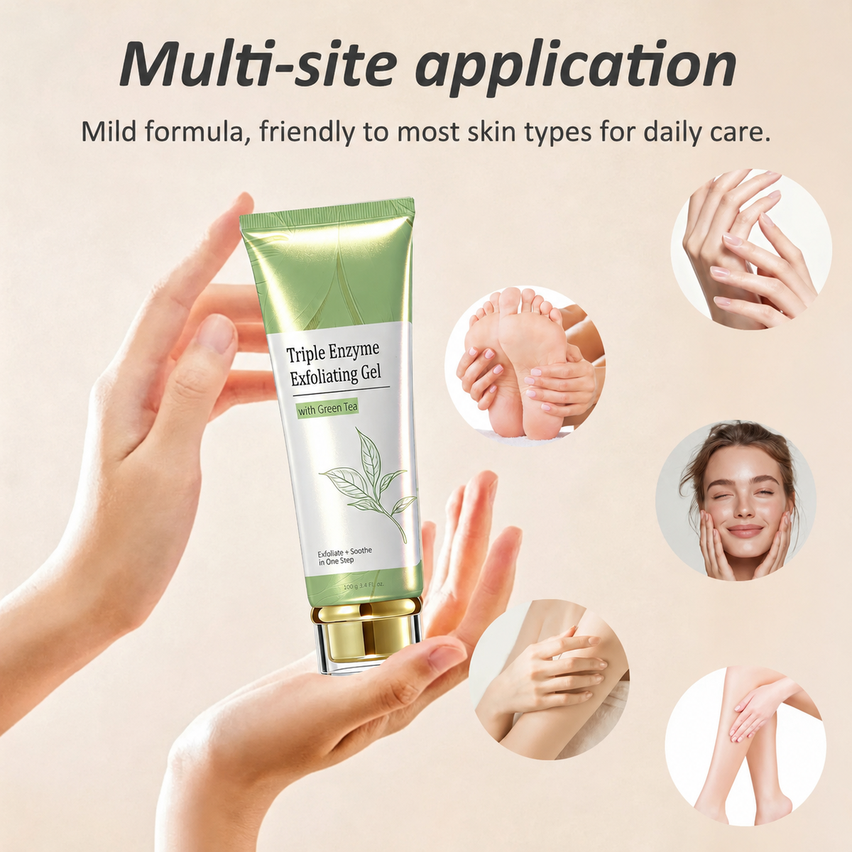 Triple Enzyme Green Tea Exfoliating Gel