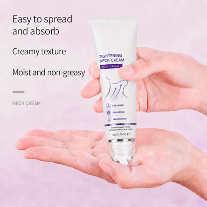 ✨ Instant Neck Lift Cream — 🧴 Infused with Retinol & Hyaluronic Acid | Firms the Neck, Reduces Wrinkles & Double Chin